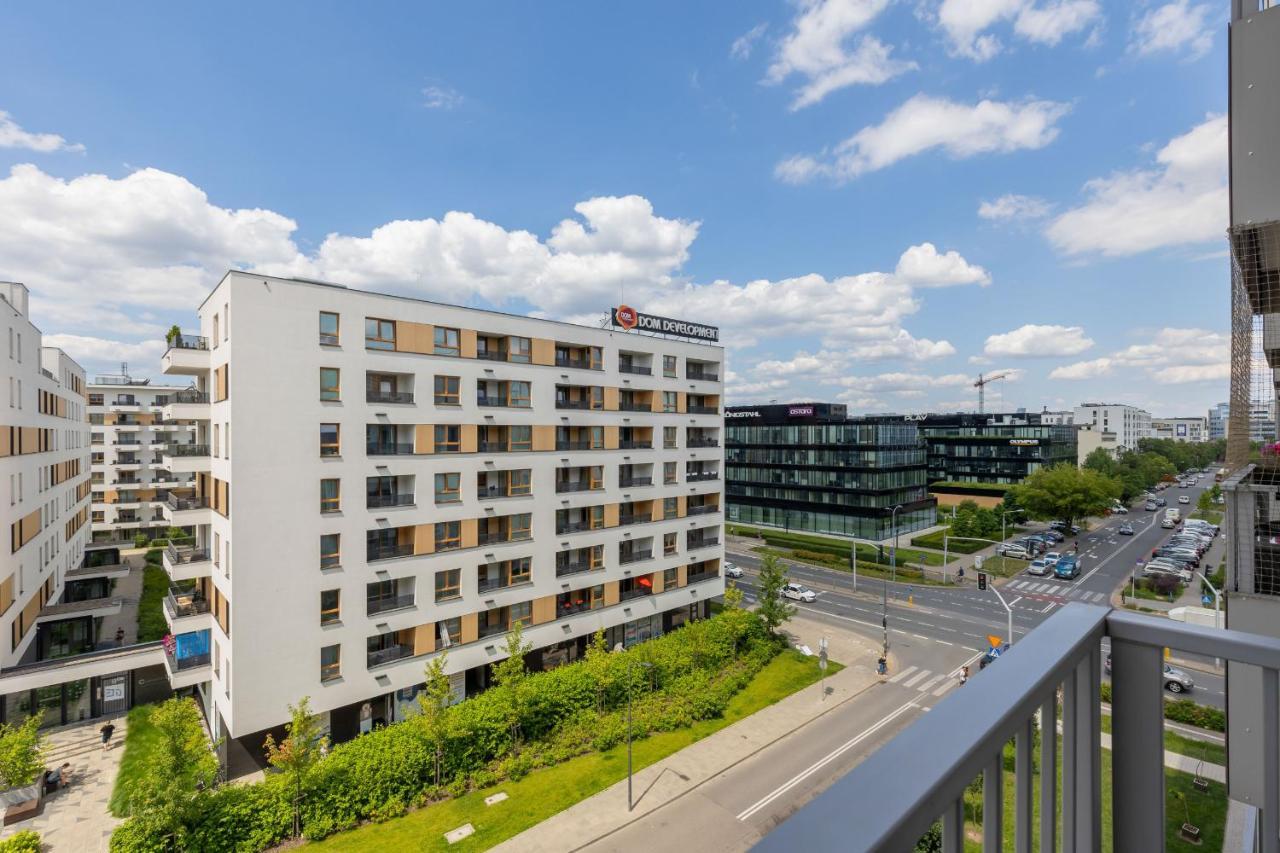 Elegant Apartments With Balcony & Parking Warsaw By Noclegi Renters Exterior foto